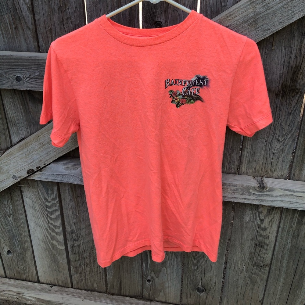 Bright RAINFOREST cafe tshirt